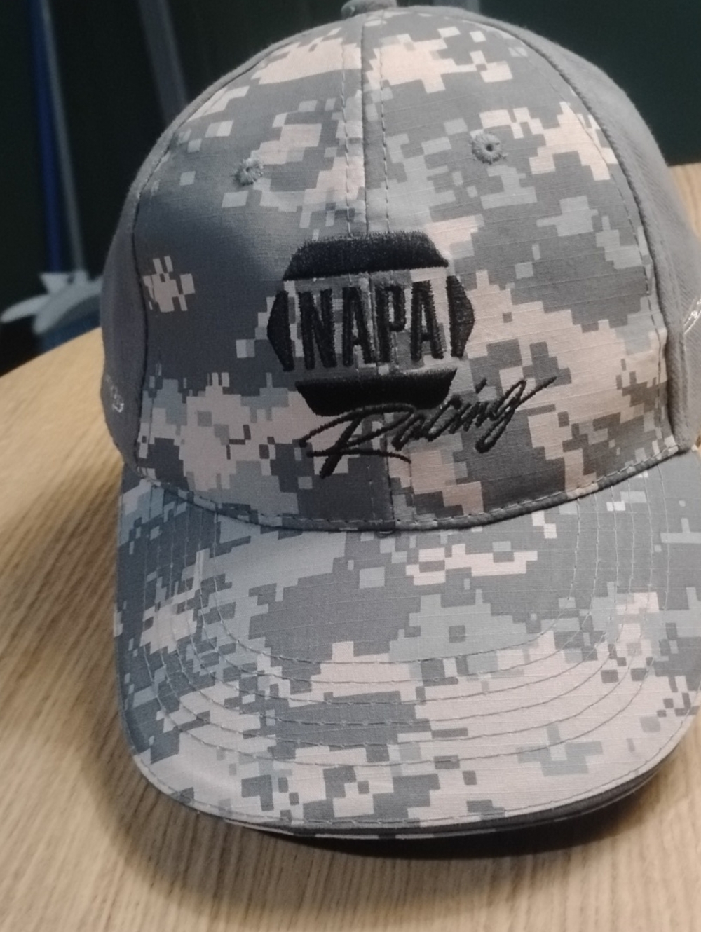 NAPA Racing Gray Digital Camo Baseball Cap